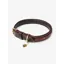LeMieux Cambridge Dog Collar Mahogany/Tan